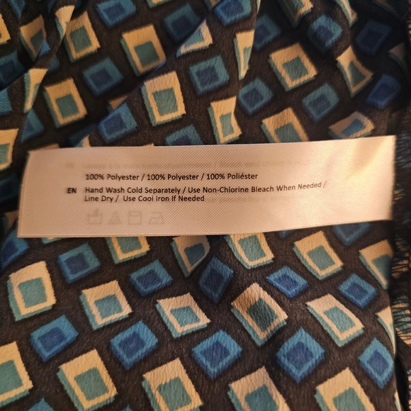 Band of The Free Women's Geometric Ruffle Hem Mini Skirt Size Large NWT - Picture 4 of 4